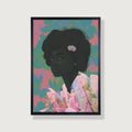 Flower Child - Afro Art Print in Multi-Colour